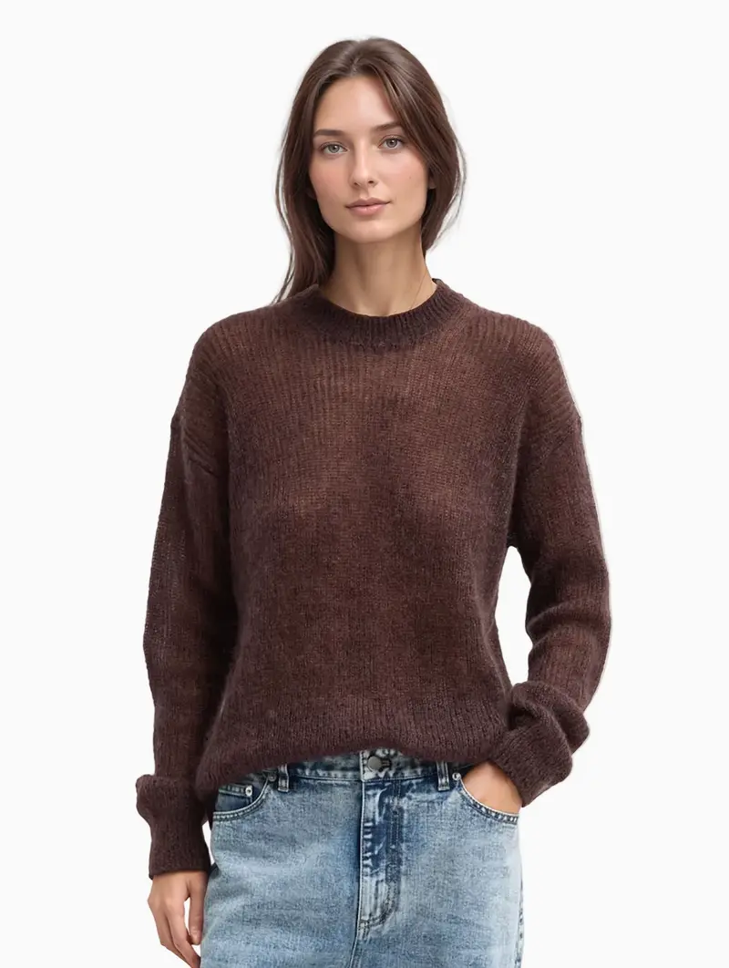 Brown sweater