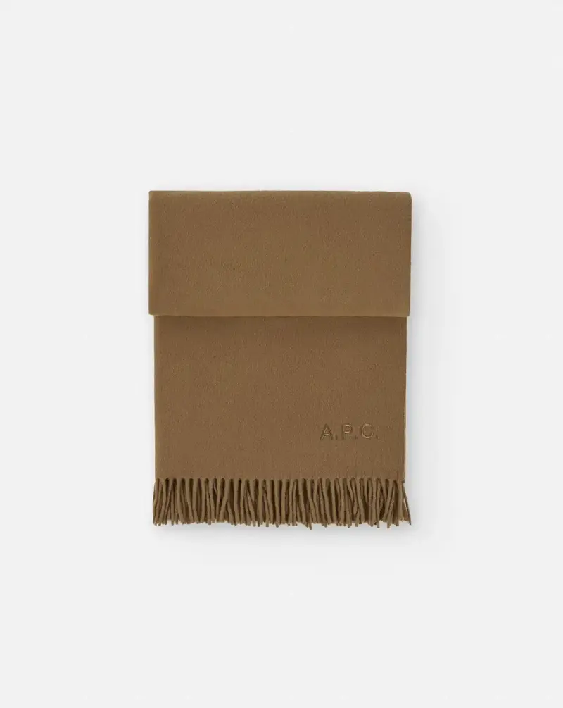 Bufanda A.P.C. Echarpe Alix Brodee