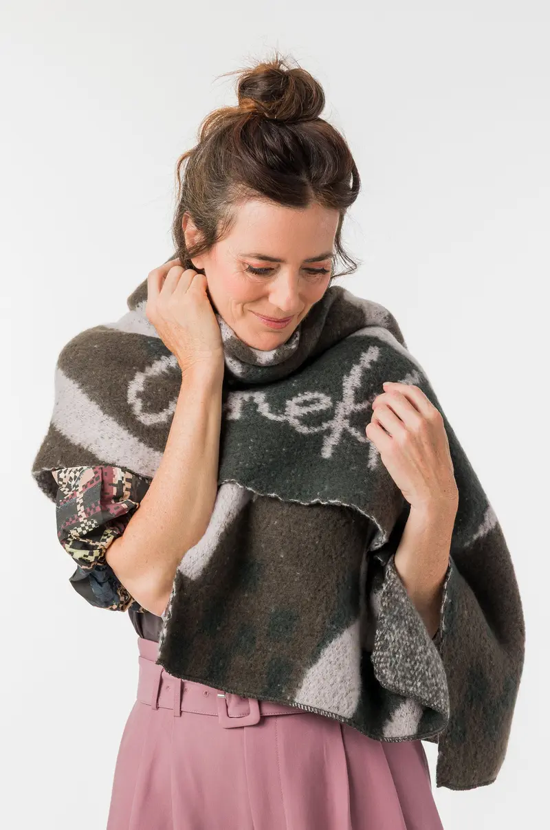 Bufanda estampada Anekke