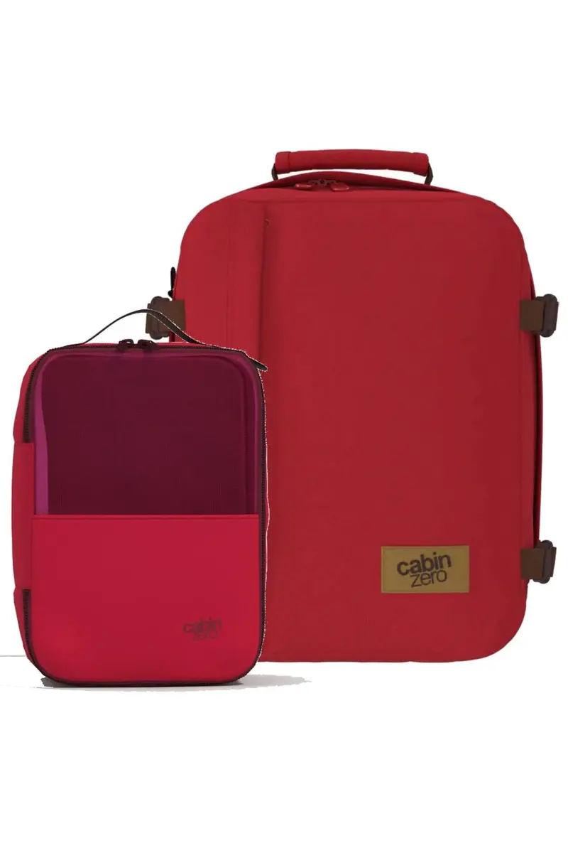 CABINZERO Pack Mochila Classic 28L y Packing Cube LUX MEDIUM