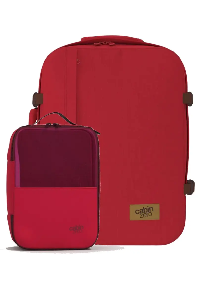 CABINZERO Pack Mochila Classic 44L y Packing Cube LUX MEDIUM