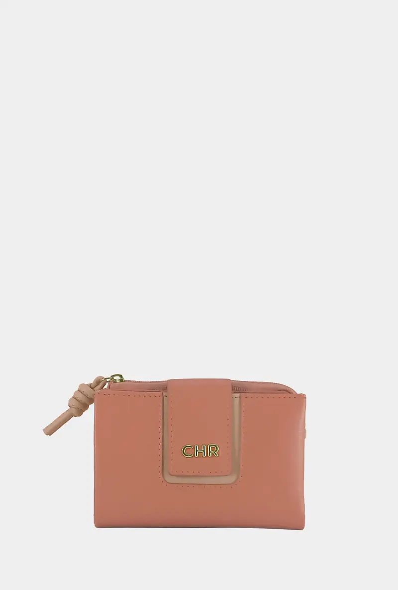 Cacharel Billetero Piel Mini 11.50 cm - Natura Terracota