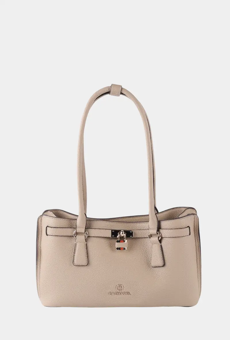 Cacharel Bolso De Hombro Con Triple Compartimento Crema