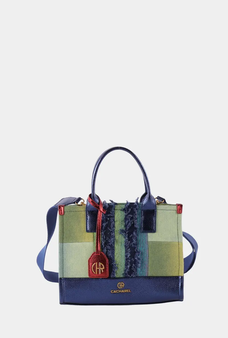 Cacharel Shopper Denim Multicolor Blue