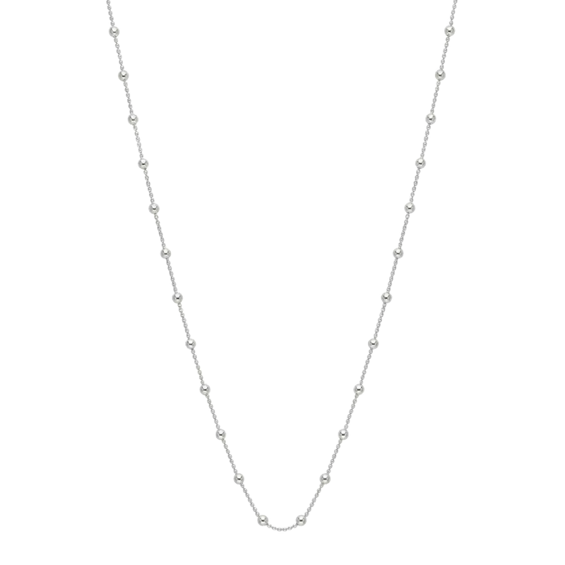 Cadena Bolitas plata de ley