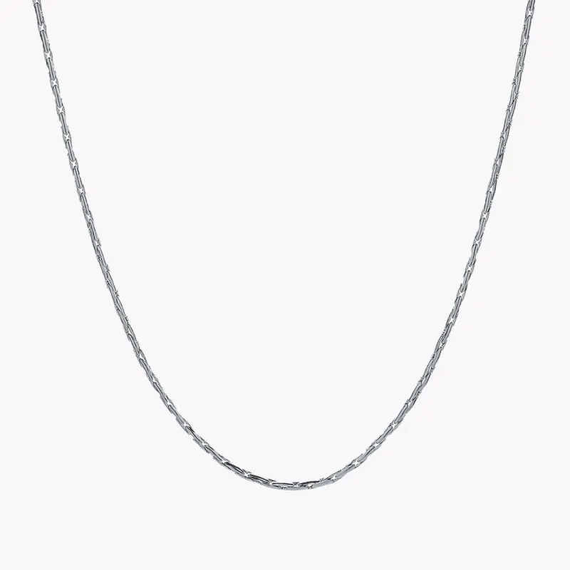 Cadena de eslabones alargados unisex
