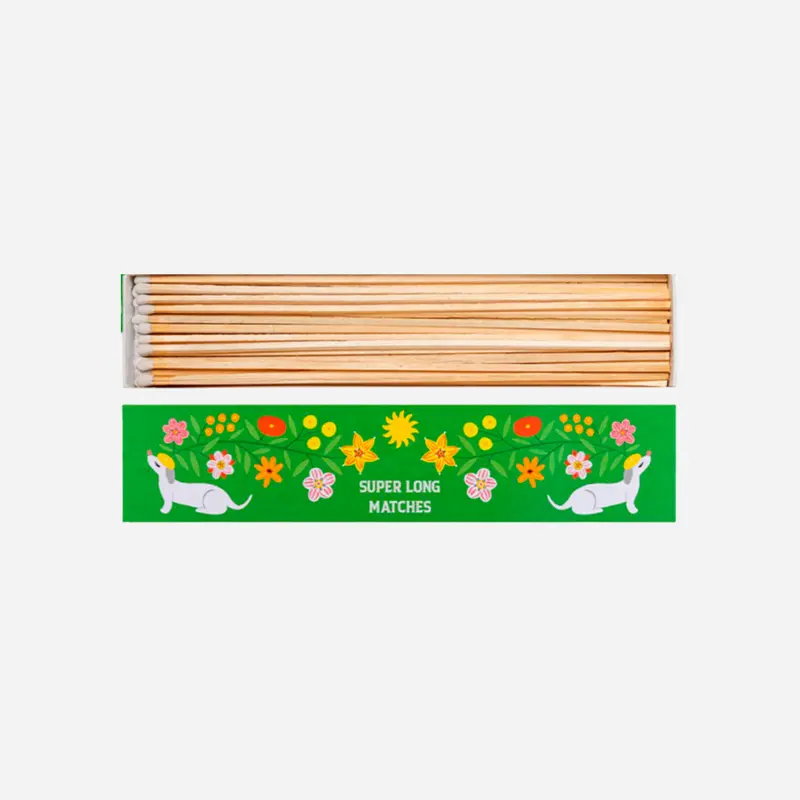 Caja alargada de cerillas Super Long Doggy Matches