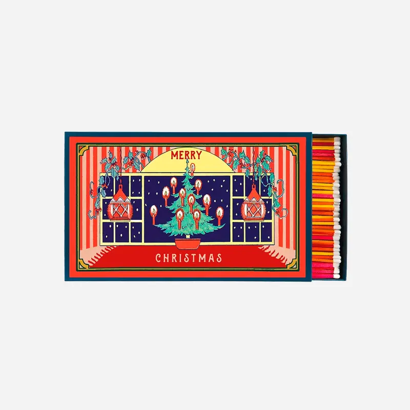 Caja de gigante de cerillas Christmas Window