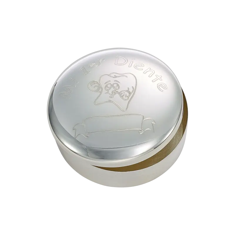 Caja "Mi primer diente", plata