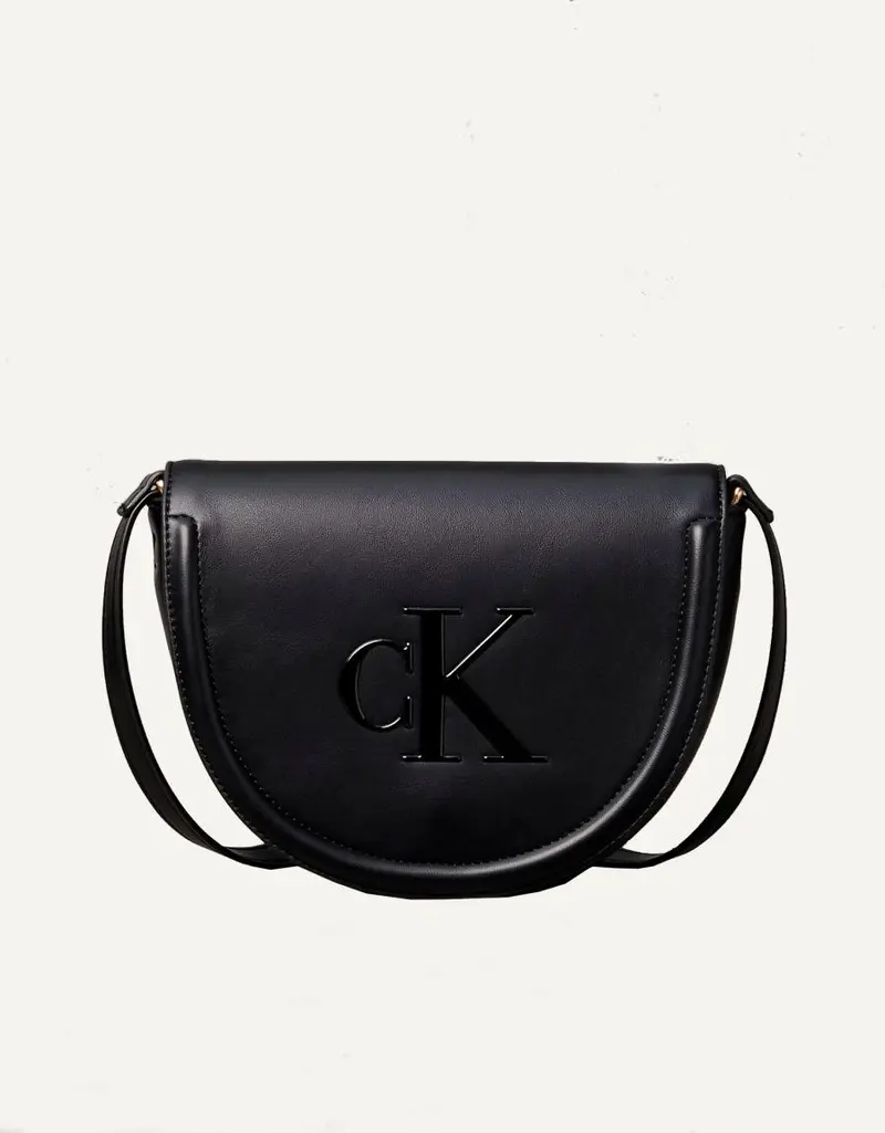 CALVIN KLEIN RAISED CK SADDLE CROSSBODY 88988