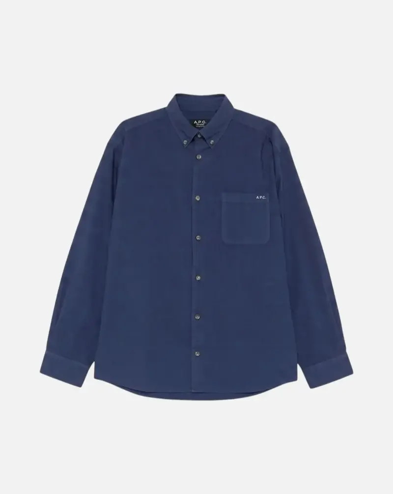 Camisa A.P.C. "chemise mateo logo"
