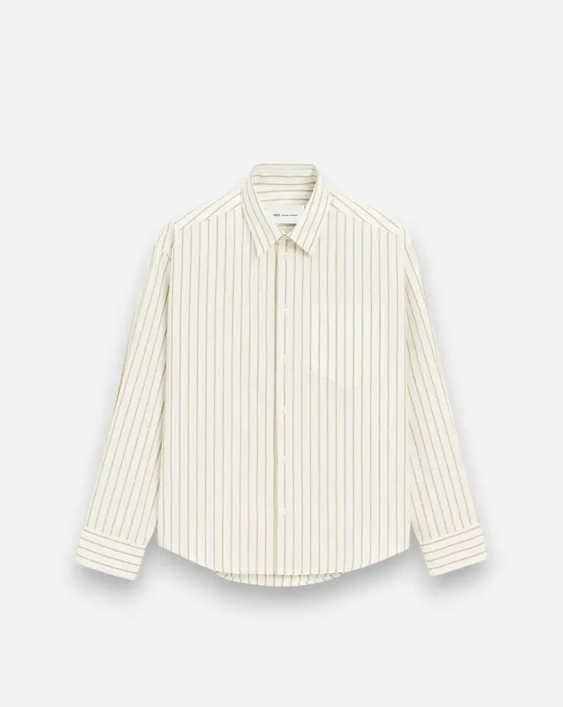 Camisa Ami Paris Boxy Long Sleeves