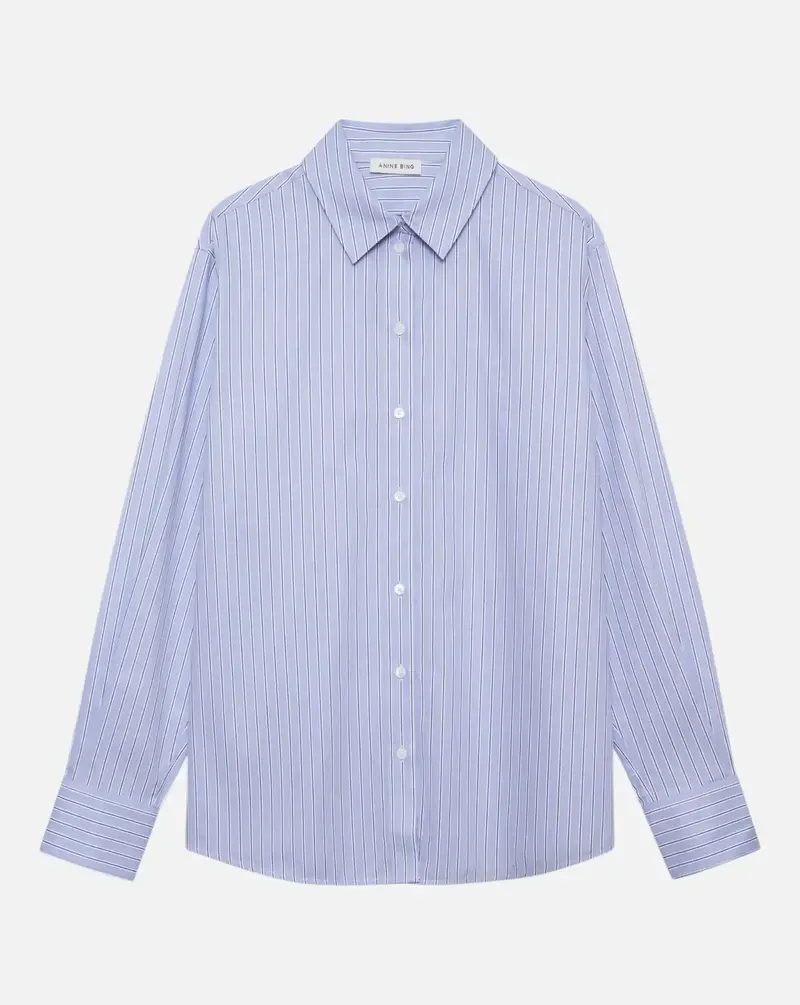 Camisa Anine Bing ESSIE SHIRT - BLUE STRIPE