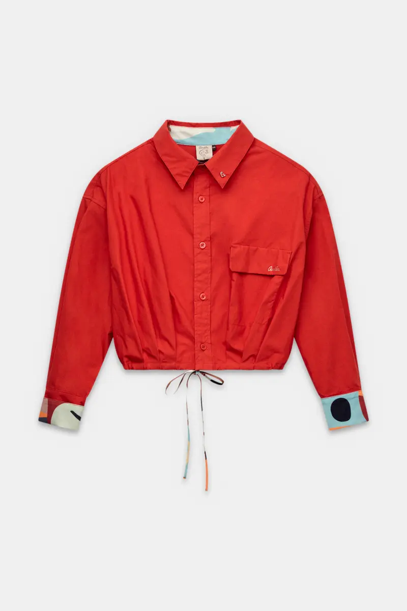 Camisa crop top Eikon