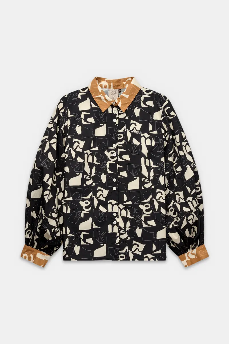 Camisa de manga larga estampada Bloom