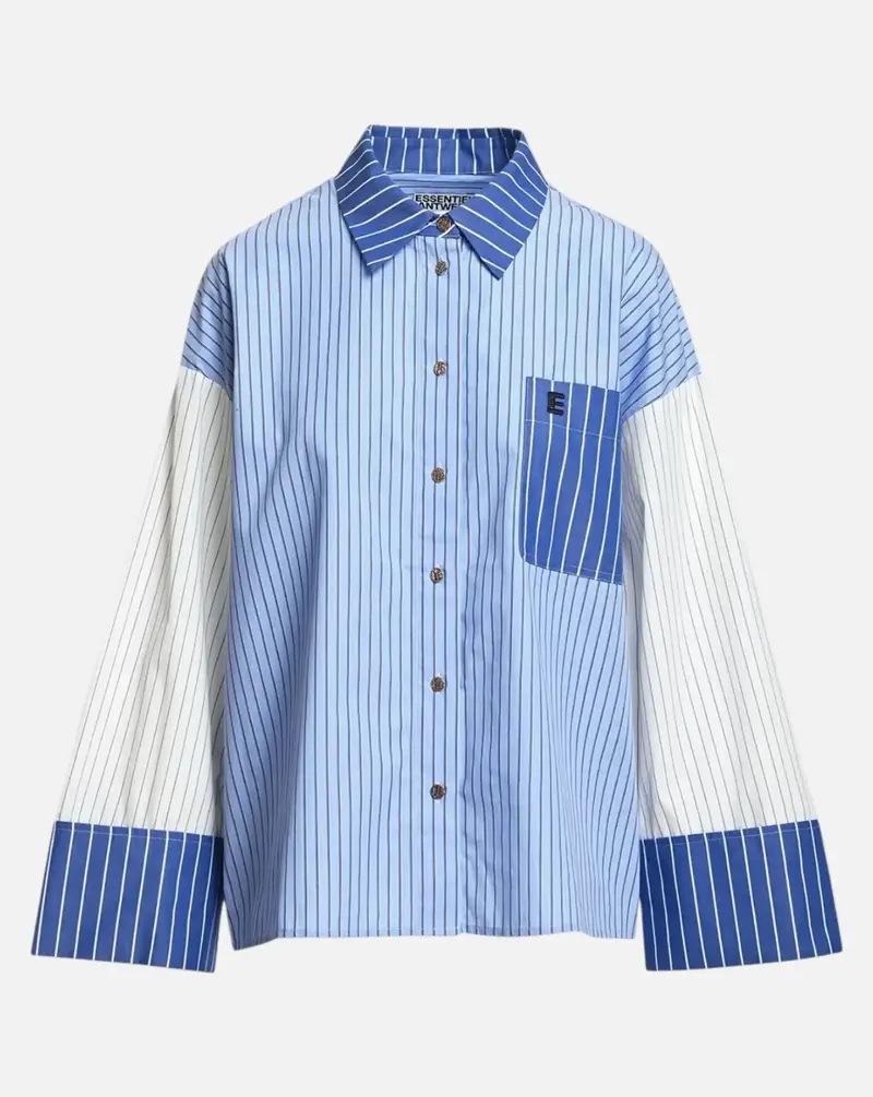 Camisa Essentiel Antwerp Kovid Fabric Mix