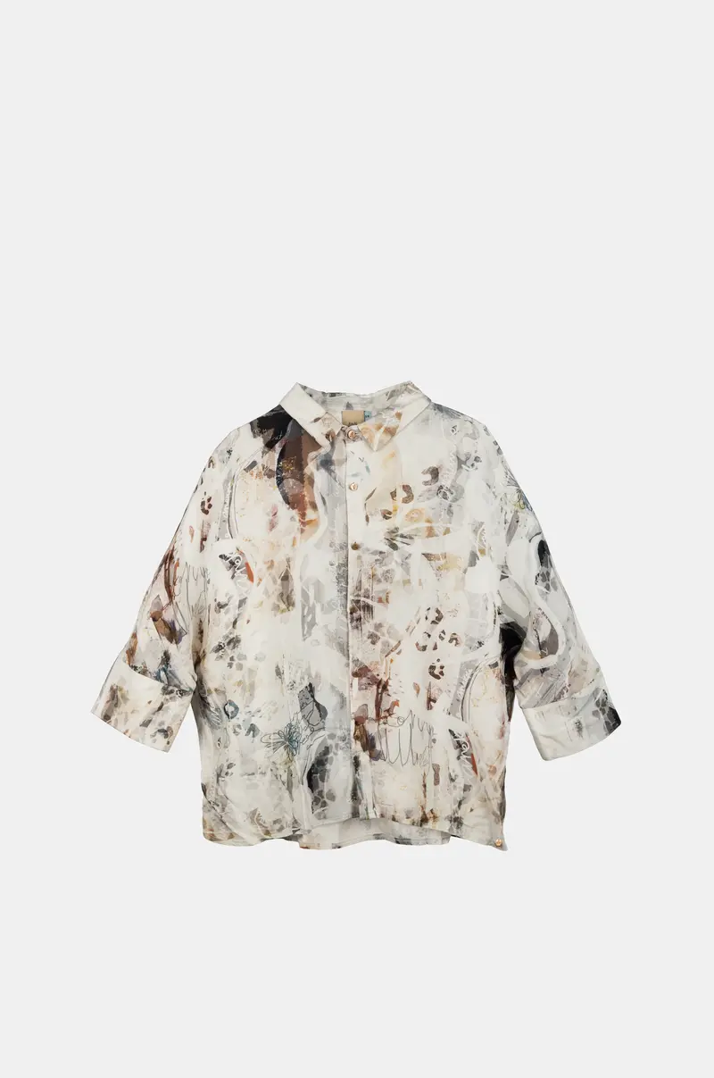 Camisa estampada Memories