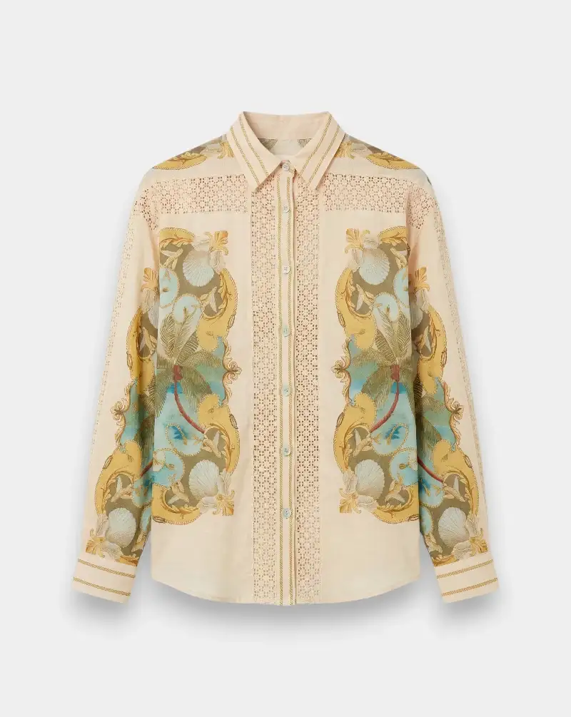 Camisa Farm Rio Royal Sea