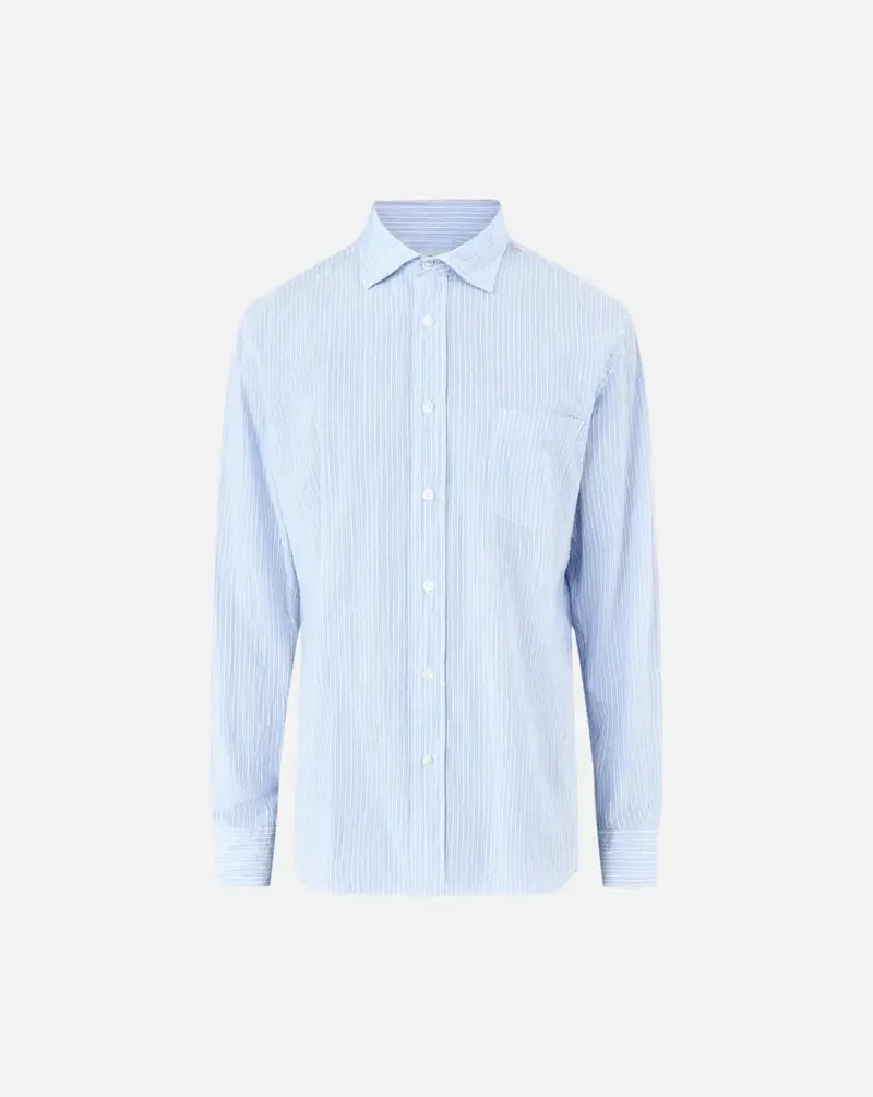 Camisa Hartford Striped Cotton Shirt