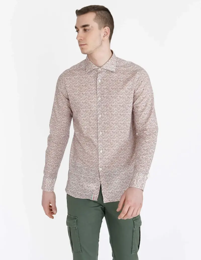 Camisa Tintoria Mattei Estampado