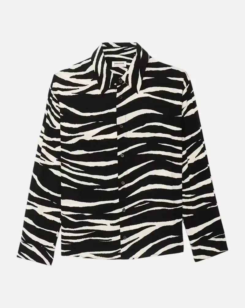Camisa Zadig & Voltaire Tyrica Soft Tiger