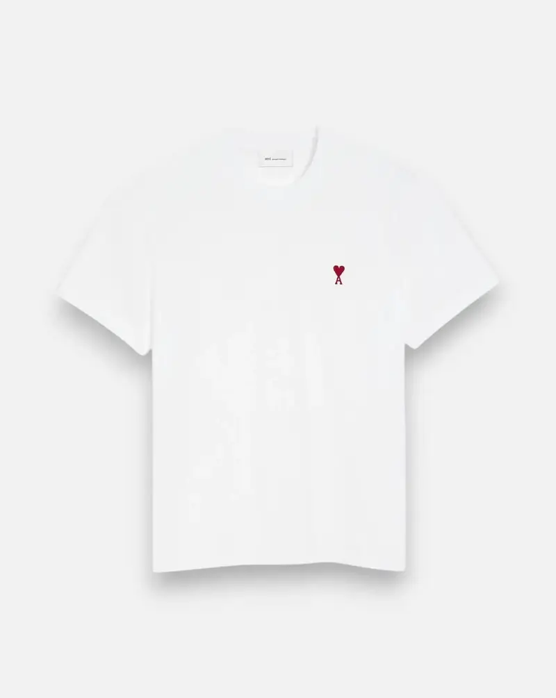 Camiseta Ami Paris with Red Ami de Coeur