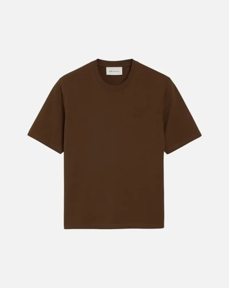 Camiseta Ami Paris with Tonal Embossed Big Ami de Coeur