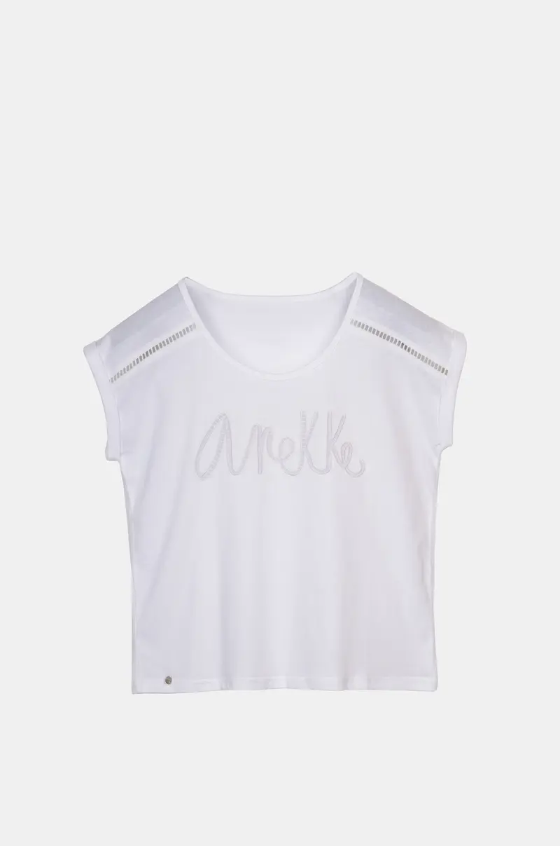 Camiseta blanca Anekke