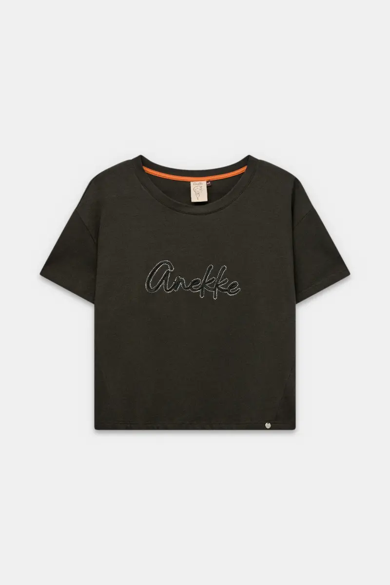 Camiseta de manga corta negra