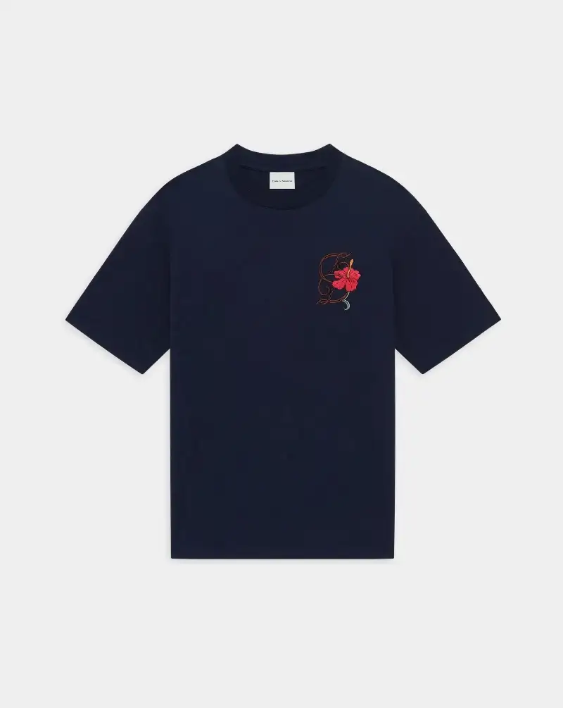 Camiseta Drole de Monsieur Hibiscus Brodee