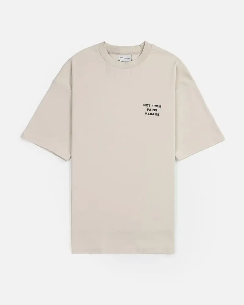 Camiseta Drole de Monsieur Le T-Shirt Slogan