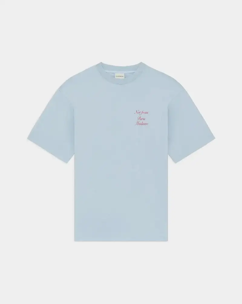 Camiseta Drole de Monsieur Le T-shirt Slogan Calligraphy
