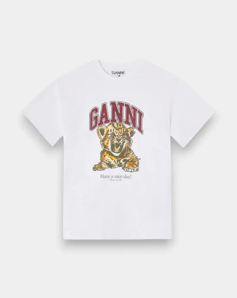 Camiseta Ganni Baby Tiger