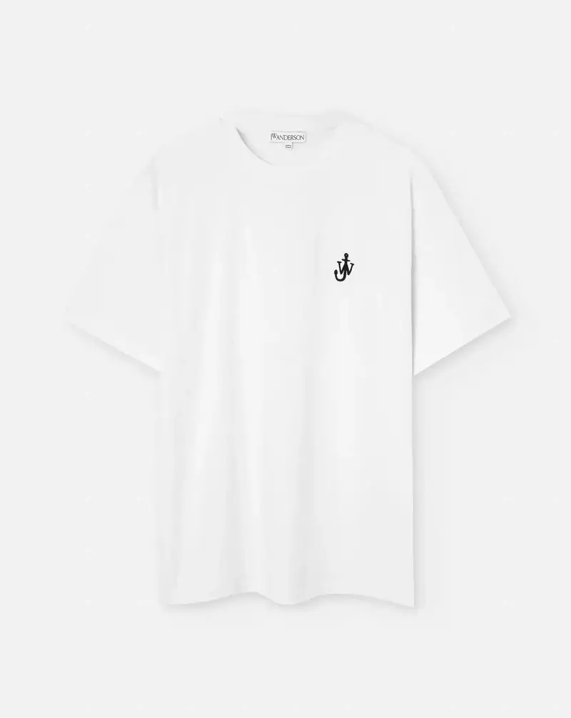 Camiseta Jw Anderson Anchor Embroidery