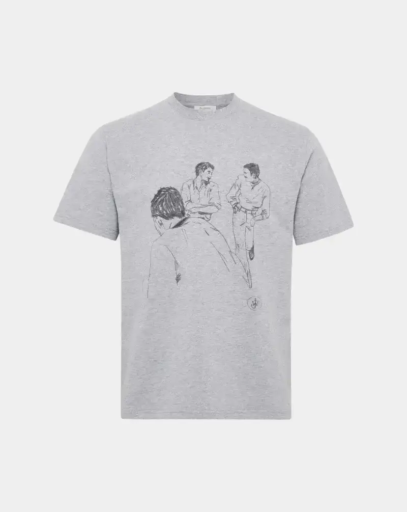 Camiseta Jw Anderson Cafe Scene