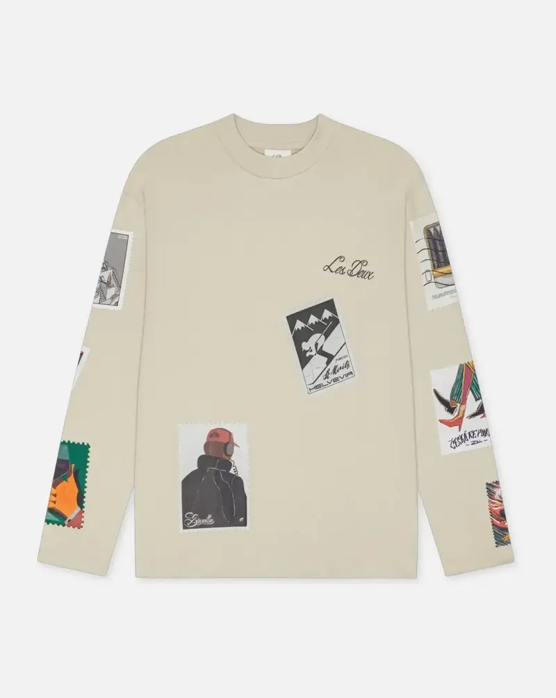 Camiseta Les Deux Stamp Ls
