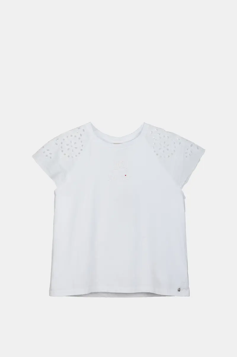Camiseta manga corta blanca Anekke