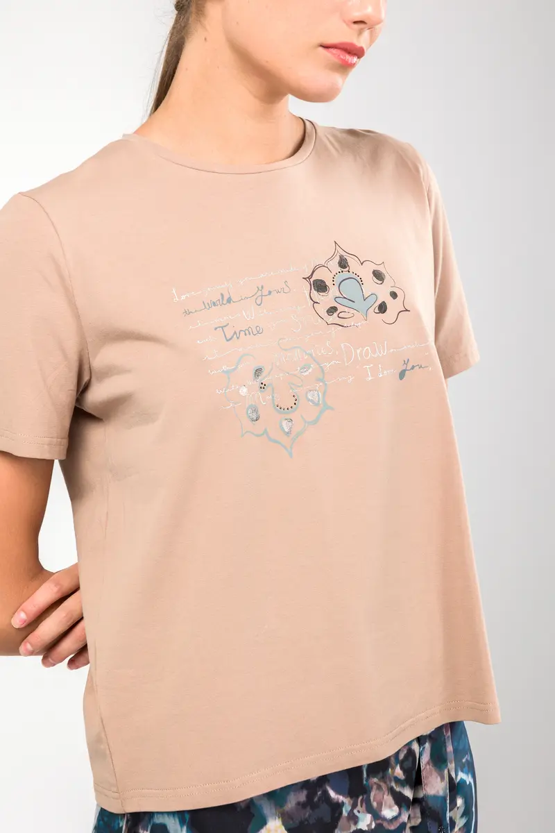 Camiseta manga corta topo