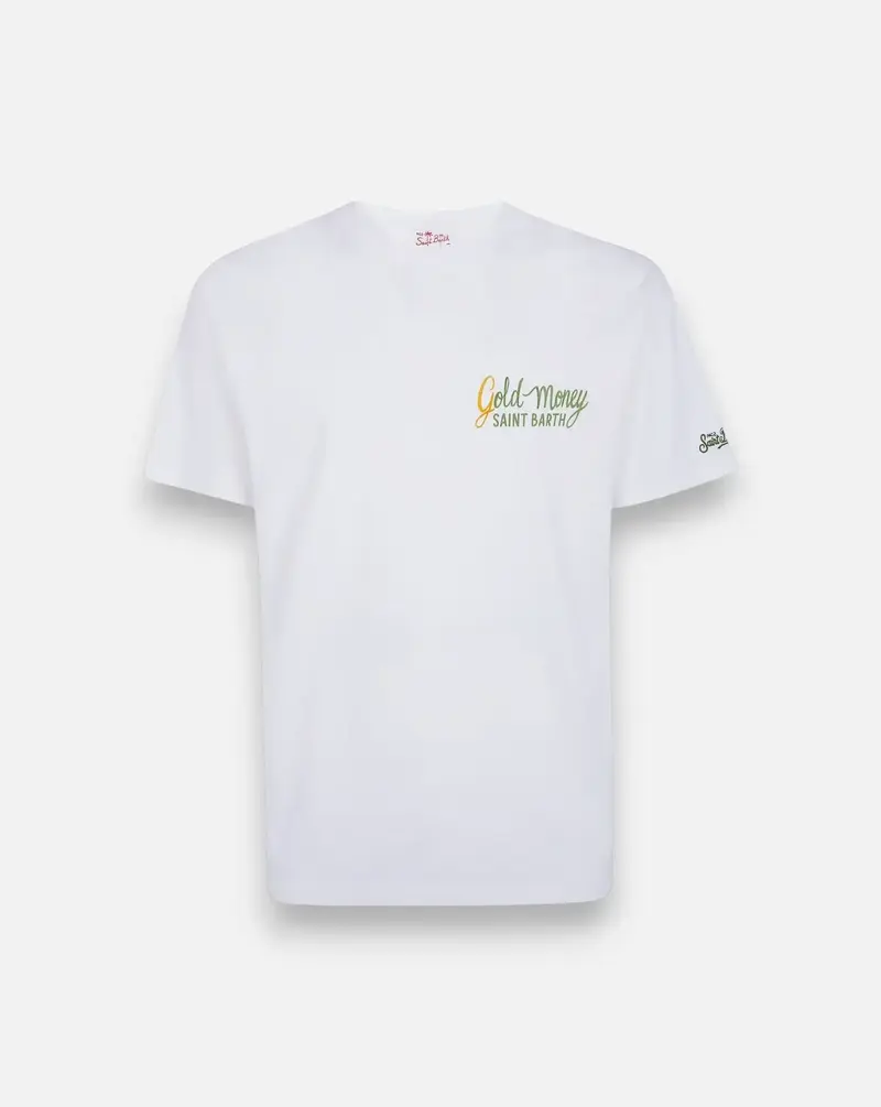 Camiseta MC2 Saint Barth "gold money portland"