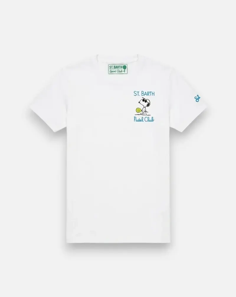 Camiseta MC2 Saint Barth "snoopy padel club portofino"