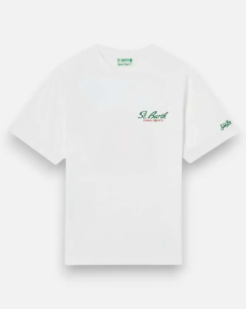 Camiseta Mc2 Sant Barth Snoopy Tennis Court Portland
