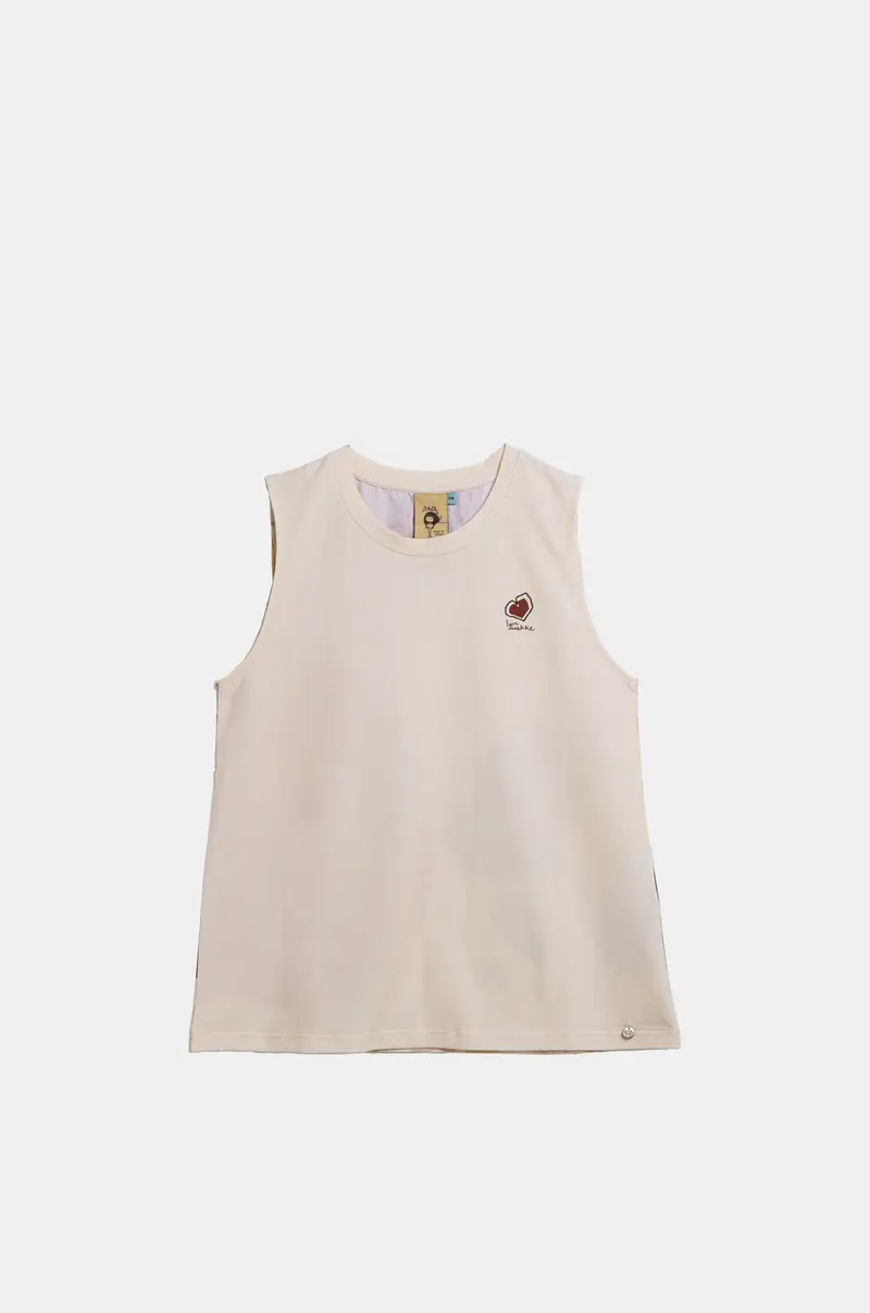 Camiseta sin mangas Alma