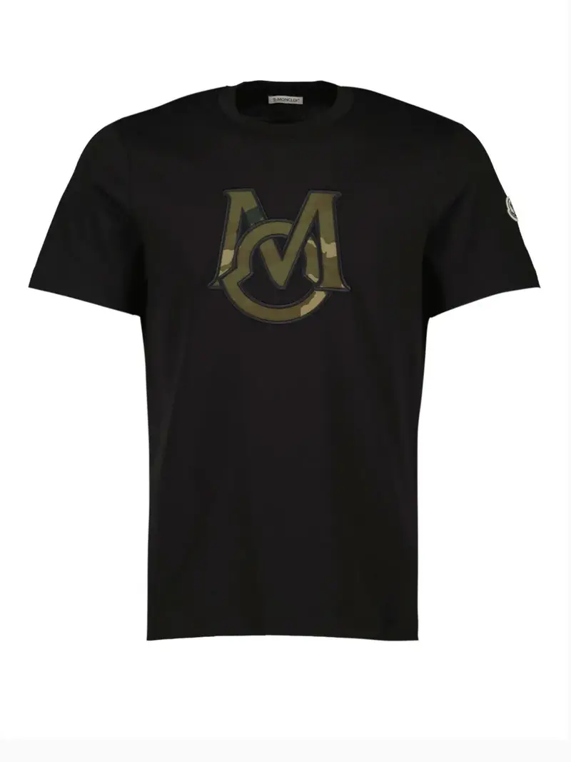 Camouflage-patch t-shirt