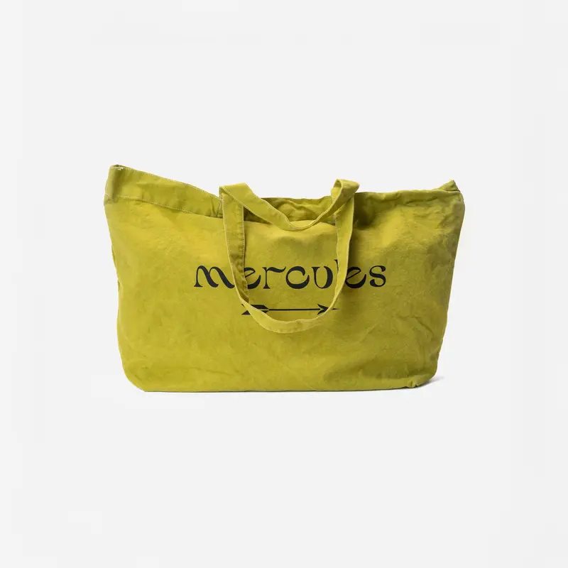 Canvas tote matcha
