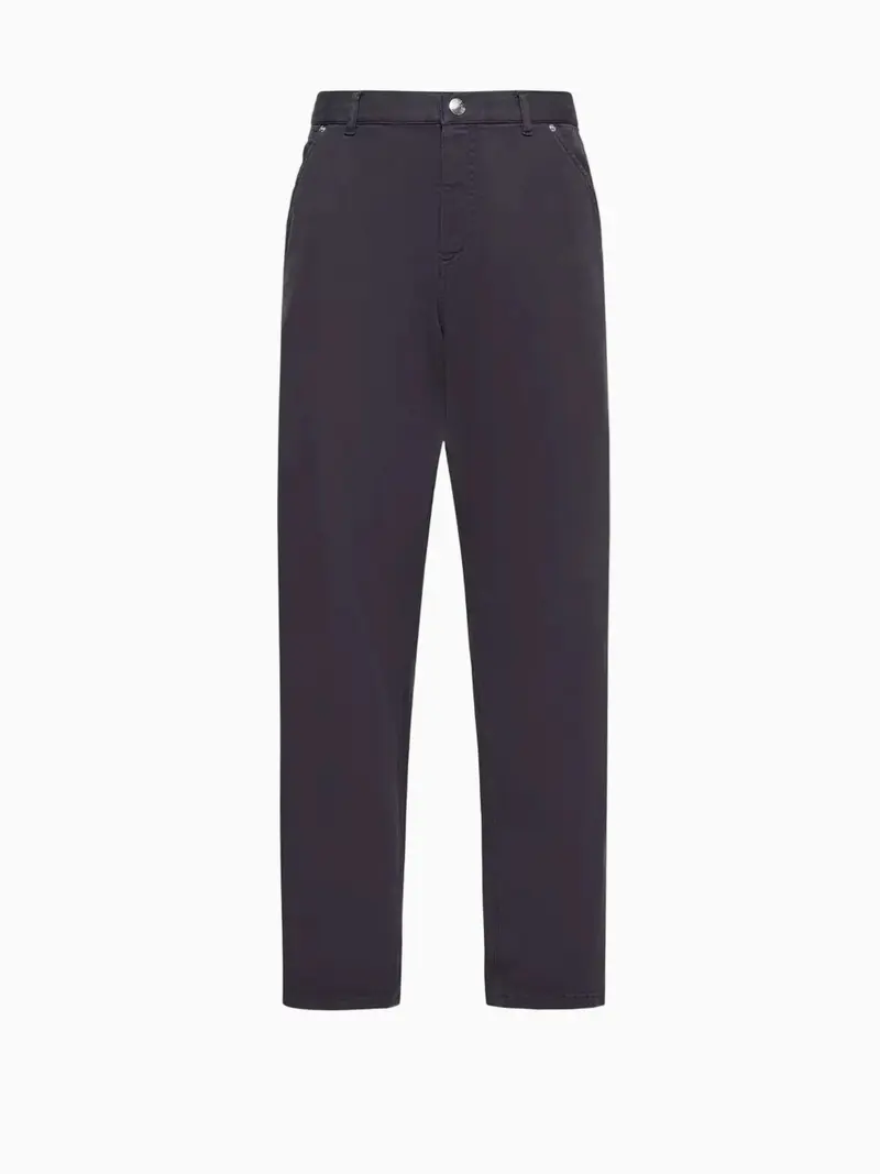 Cargo gabardine trousers