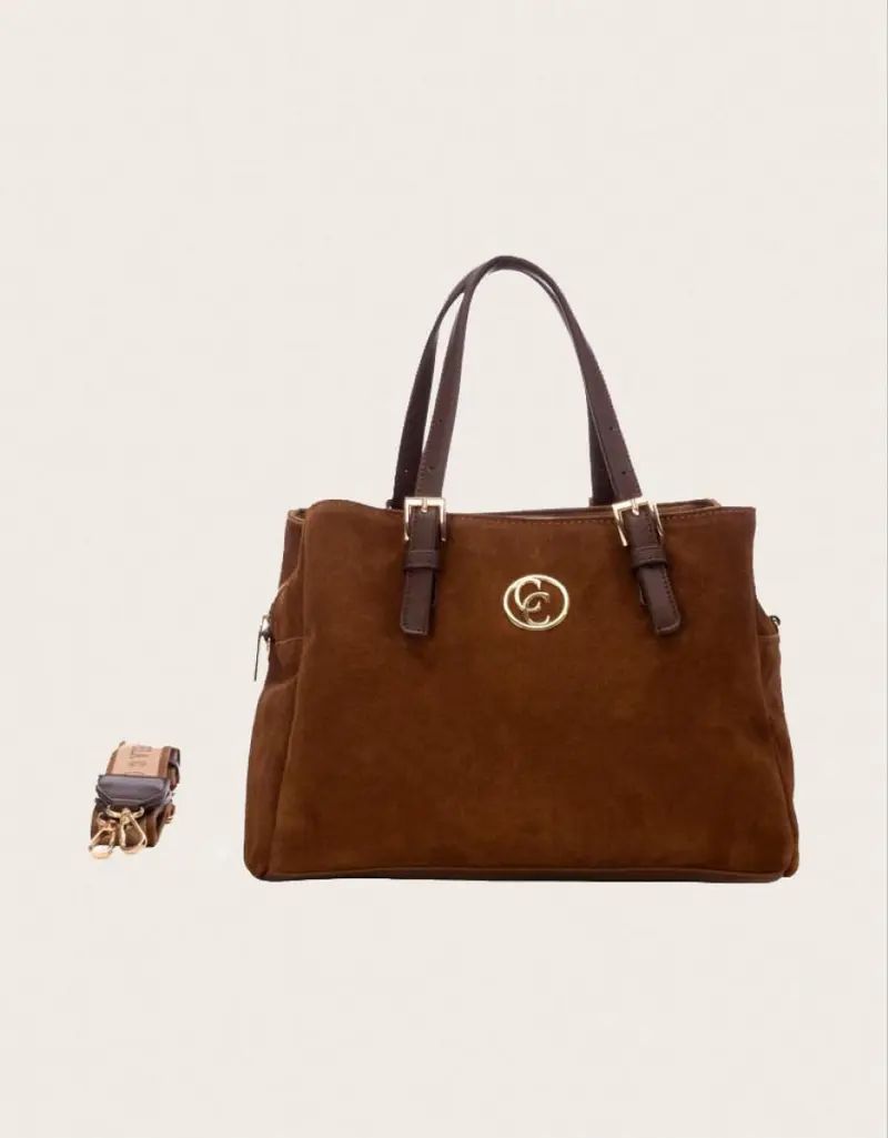 CARMELA BOLSO SERRAJE CUERO 91506