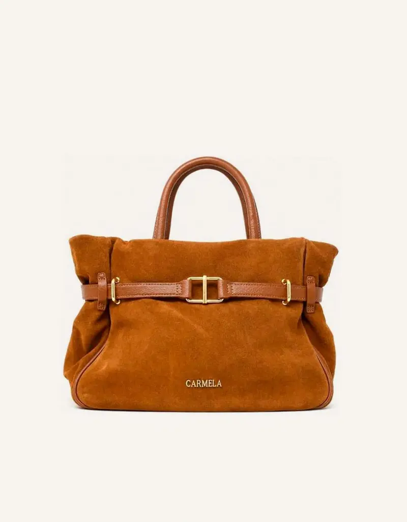 CARMELA BOLSO SERRAJE CUERO 91510