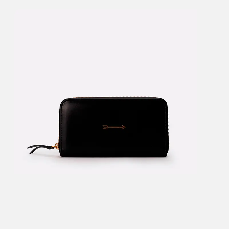 Cartera Continental Grande Black