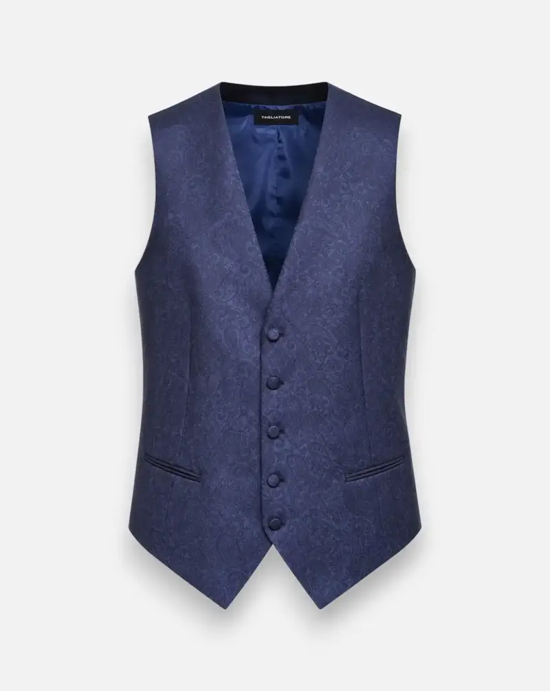 Chaleco Tagliatore Jacquard