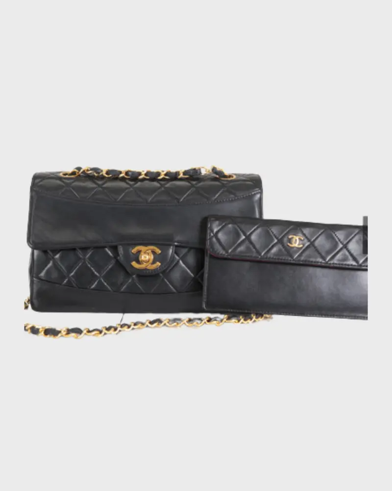Chanel timeless classic flap 23 con monedero